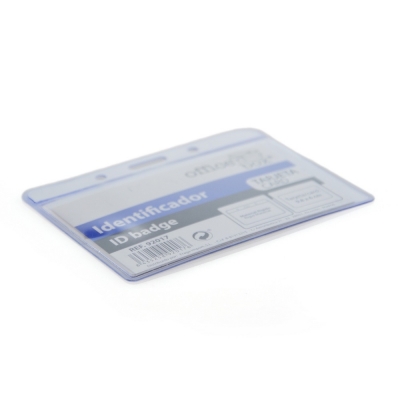 Ecuson rigid Office box, orizontal, transparent, 98x60 mm